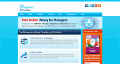 Desktop Screenshot of free-management-ebooks.com